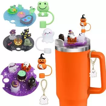 Очаровательная именная табличка с силиконовым колпачком-соломинкой для стаканов Stanley объемом 40 унций, идеально подходит для персонализации синий