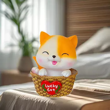 Очаровательная копилка с животными для детей и взрослых - банка для экономии денег жёлтый