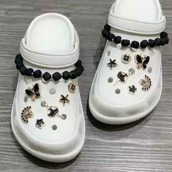 Очаровательная обувь, булавки «сделай сам», модные украшения для балерины для девочек, пряжка для обуви с отверстиями, набор подвесок, аксессуары для детей, подарок для мальчиков и девочек