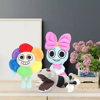 Очаровательная плюшевая игрушка, коллекционная мягкая кукла с наполнителем из полипропиленового хлопка, милый крутой дизайн, подарки на день рождения, Рождество, Хэллоуин M фиолетовый