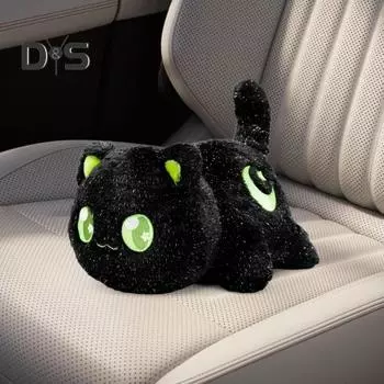 Очаровательная плюшевая игрушка-кукла в виде кошки, супер мягкая, износостойкая, не выцветающая, моющаяся, мультяшная плюшевая игрушка-кошка B