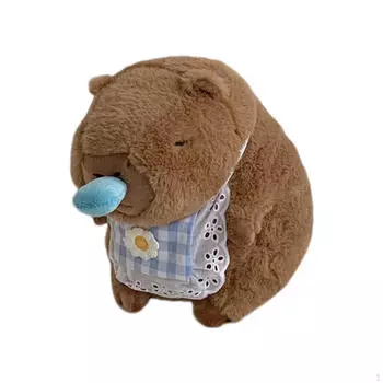 Очаровательная плюшевая капибара - мягкая игрушка для домашнего декора и объятий 25cm