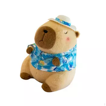 Очаровательная плюшевая капибара в подарок для детей и взрослых Blue