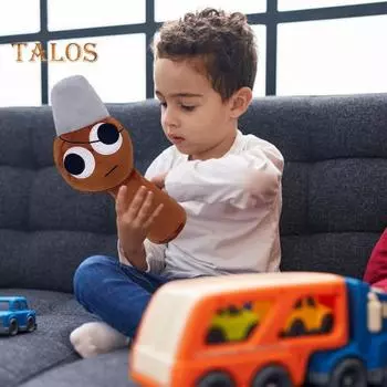 Очаровательная плюшевая кукла, мягкая подушка в виде животного для любителей игр, мальчиков и девочек, удобная плюшевая игрушка для поощрения творческой игры розовый