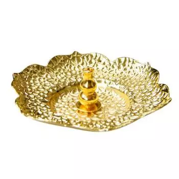 Очаровательная подставка для благовоний, металлическая палочка для благовоний в виде цветка лотоса для дома 2