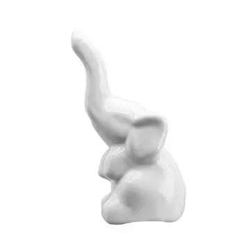 Очаровательная подставка для колец «Белый слон», подставка для украшений для надежного хранения помолвочных и обручальных колец, домашний декор