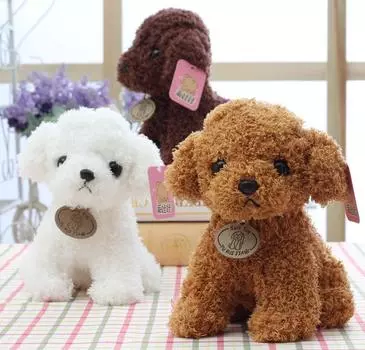 Очаровательная подушка для щенков, креативная мягкая игрушка для собак, 18 см, плюшевая игрушка 18CM