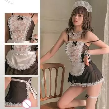 Очаровательная секс-юбка Ультратонкий легкий фартук M