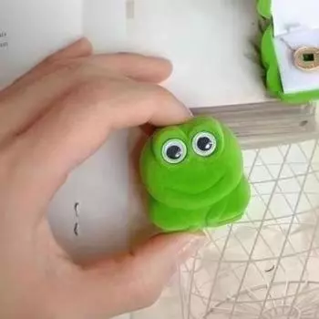 Очаровательное креативное мини-кольцо в форме лягушки, устойчивое к падениям зелёный