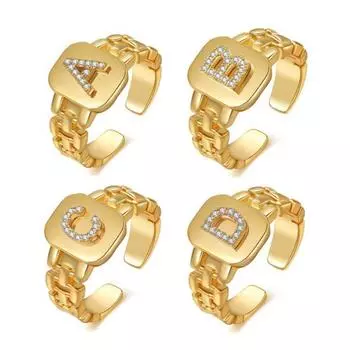 Очаровательное праздничное кольцо, элегантное, регулируемое, роскошное I