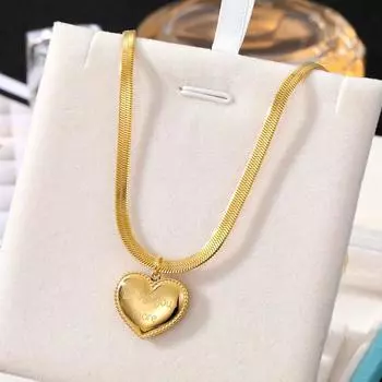 Очаровательное сексуальное ожерелье, подарок на вечеринку, женское индивидуальное элегантное ожерелье, ожерелье для девочек, студенческое ожерелье, модное Очаровательное резное толстое свитер-цепочка золотой