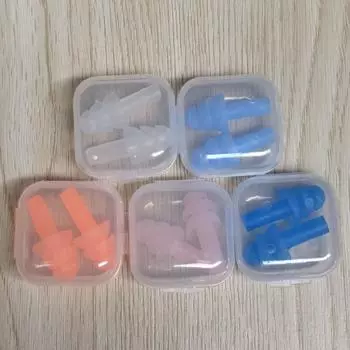 Очаровательные беруши, мягкие, против храпа, защита ушей от шума, шумоподавление для путешествий, 2 шт./компл., высококачественная звукоизоляция, силикон, популярные A Purple