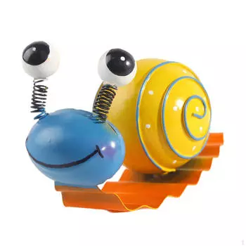 Очаровательные металлические садовые акценты для улицы Yellow Ball