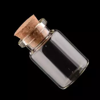 Очаровательные мини-стеклянные банки, маленькие, 1 шт., банка Мейсона, самодельные бутылки, флаконы для сообщений, высокое качество, популярные украшения, пробковые пробки, контейнеры, дешевые 22*40*12.5