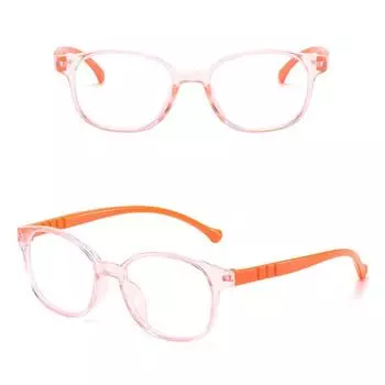 Очаровательные очки с прозрачными линзами для детей и девочек с защитой от синего света для мальчиков, компьютерные онлайн-классы, портативные очки высокого качества, детские популярные очки, горячая распродажа фиолетовый