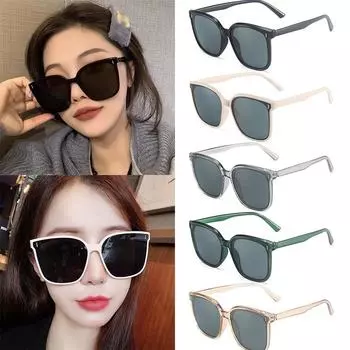 Очаровательные Ретро популярные солнцезащитные очки мужские солнцезащитные очки UV400 очки высокого качества женские большие классические очки винтажные оттенки квадратные 3