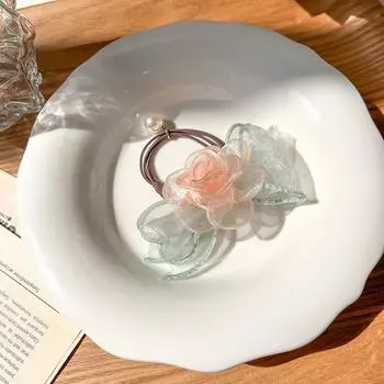 Очаровательные резинки для волос с изящным бантиком для женской прически, модные аксессуары для волос