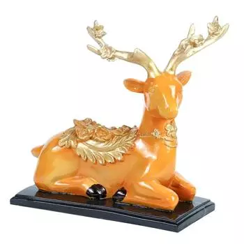 Очаровательные скульптуры оленей – Современные фигурки оленей для гостиной и офиса, Стильные статуэтки лосей