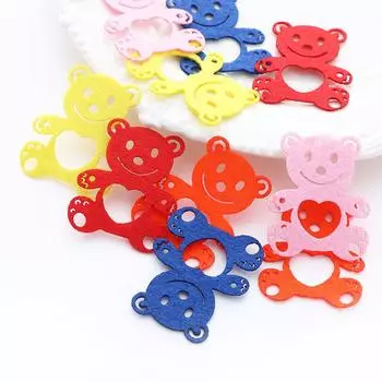 Очаровательные сумки, нетканые наклейки, лепестки животных, детские швейные головоломки, материал для рукоделия, патчи для самостоятельного изготовления 10