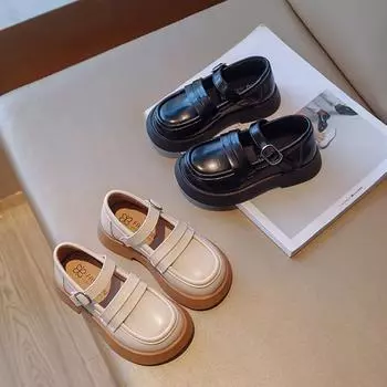 Очаровательные весенние туфли принцессы для девочек на нескользящей мягкой кожаной подошве 30