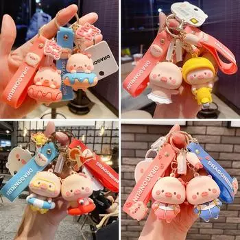 Очаровательный брелок и подвеска для автомобиля в виде поросенка: Подвеска на сумку с изображением мультяшного поросенка Opp Bag