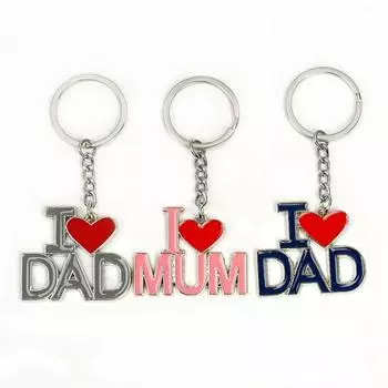 Очаровательный брелок Yousheng для мамы и папы, праздничный декоративный подвесной тканевый брелок с алфавитом, сумка, подвеска на рюкзак C