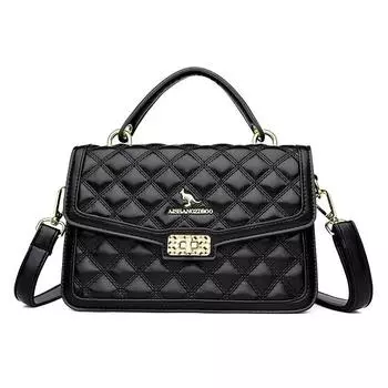 Очаровательный дебют! Новая маленькая квадратная сумка-мессенджер с бриллиантами, интерпретация модного фактурного праздника. чёрный