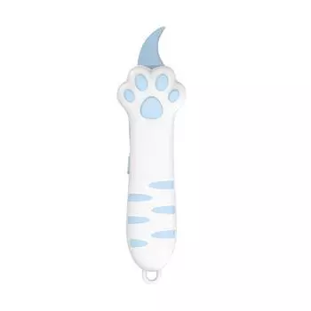 Очаровательный дизайн Милый бумажный резак Выдвижной резак в виде кошачьей лапки