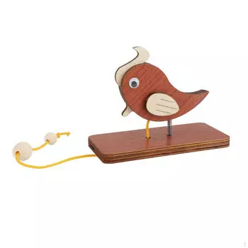 Очаровательный дверной звонок дятла для домашнего декора белый