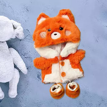 Очаровательный комплект для куклы-комбинезона с соответствующей обувью для 8-дюймовой игрушки fox