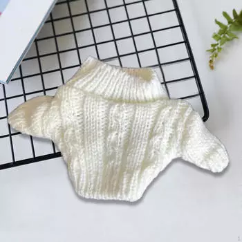 Очаровательный комплект одежды для кукол для творческой игры и веселья в переодевании White