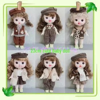 Очаровательный набор виниловых кукол высотой 23 см — идеальный вариант для дня рождения девочки Nude doll