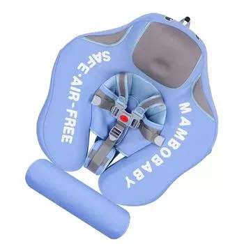 Очаровательный ненадувной детский круг для плавания, лежачий круг для плавания в бассейне с поплавком на хвосте, эргономичный, предназначен для детей в возрасте от 3 до 24 месяцев розовый