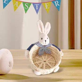 Очаровательный органайзер для хранения пасхального кролика для домашнего декора S