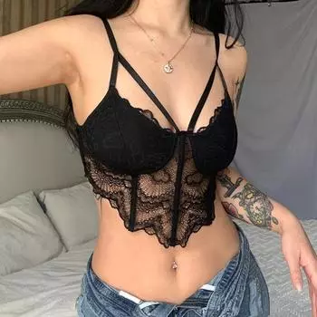 Очаровательный сексуальный бюстгальтер, тонкое мастерство, страсть, привлекательный M белый