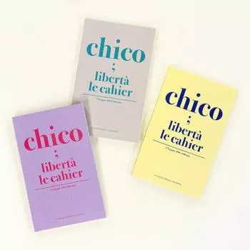Ocheck Liberta выставленный переплет Freenote Chico (выберите 1 из 3 типов), популярная фраза в Корее lavender