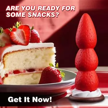 Очень большая анальная пробка с клубничным тортом, секс-игрушка для взрослых, большая анальная пробка, большая анальная бусина, мощная присоска, несъедобная