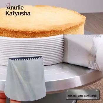 Очень большая насадка из нержавеющей стали, насадки для обледенения трубок, насадки для украшения торта с кремом, кондитерские насадки, инструменты для помадки, аксессуары для выпечки