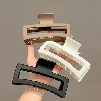 Очень большая заколка для волос Shark Hair Clip 12 см для объема и надежной фиксации