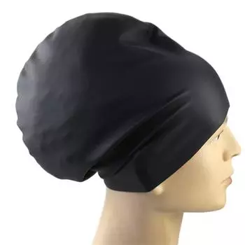 Очень большие длинные волосы защищают уши Шапочка для дайвинга Шапочка для бассейна Шапочки для плавания Большая шапочка для плавания