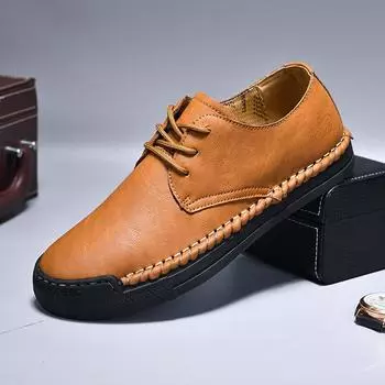 Очень большие размеры обуви мужские 48 осенние кожаные туфли размер 47 мужские туфли скейтбординг обувь мягкая подошва спортивные подростковые универсальные туфли Хью 38 чёрный