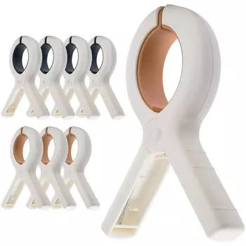 Очень большие зажимы для пляжных полотенец 8 шт. зажимы для полотенец для пляжных стульев круизные сверхпрочные держатели для полотенец зажимы для одежды бассейн лодка белый