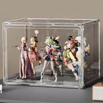 Очень большой акриловый чехол для сумки-сумки, ящик для хранения, декоративный шкаф