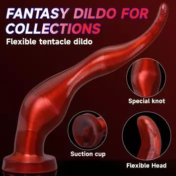 Очень большой анальный плаг на присоске - Растягивающие игрушки для ягодиц для взрослых, Дизайн большого хвоста для анальных тренировок и удовольствия