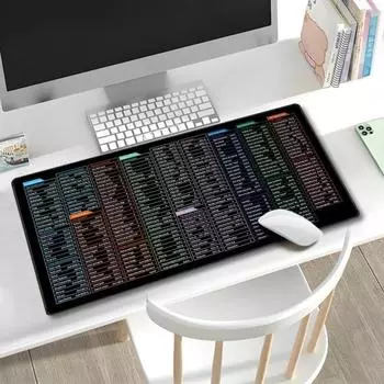 Очень большой коврик для клавиатуры Износостойкий Нескользящий дизайн Легко чистится Игровая мышь