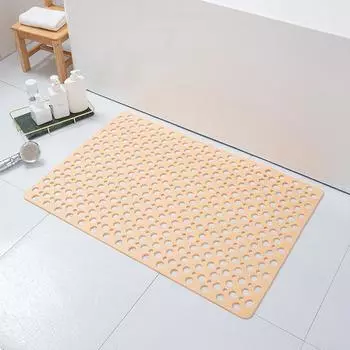 Очень большой коврик для ванной Tpe Suction Grip Mat Non Slip Batht Strong Suction Anti Mold Shower Mat With Suction Cup Bathroom Product