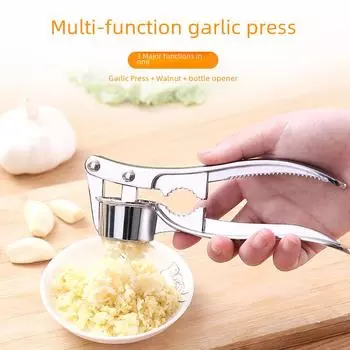 Очень большой многофункциональный чесночница и давилка 4 в 1 Small garlic press