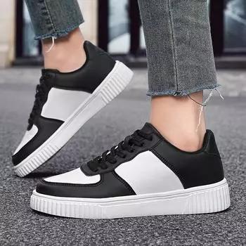 Очень большой размер 50 мужская обувь лето 2024 всесезонные дышащие спортивные и любительские туфли для сноубординга молодежные студенческие белые туфли 36