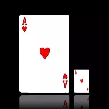 Очень большой размер A4 Игральная Волшебная Карта Башня Старого Миллионера [Супер Карты] MI-BIGCARD