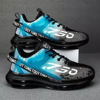 Очень большой размер мужская обувь Putian 45 пружинная воздушная подушка амортизатор папины обувь 46 модные платформы ins беговые спортивные туфли 47 39